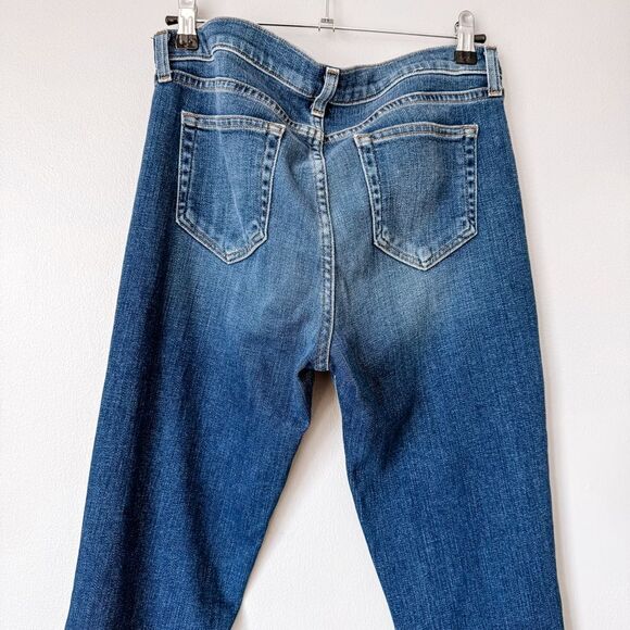 L'Agence Mid Rise Slim Distressed Jeans Size 27 - Picture 4 of 7
